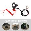 COMPUKAS 1 Set Engine Emergency Stop Switch Kill Sui for Boat Motor