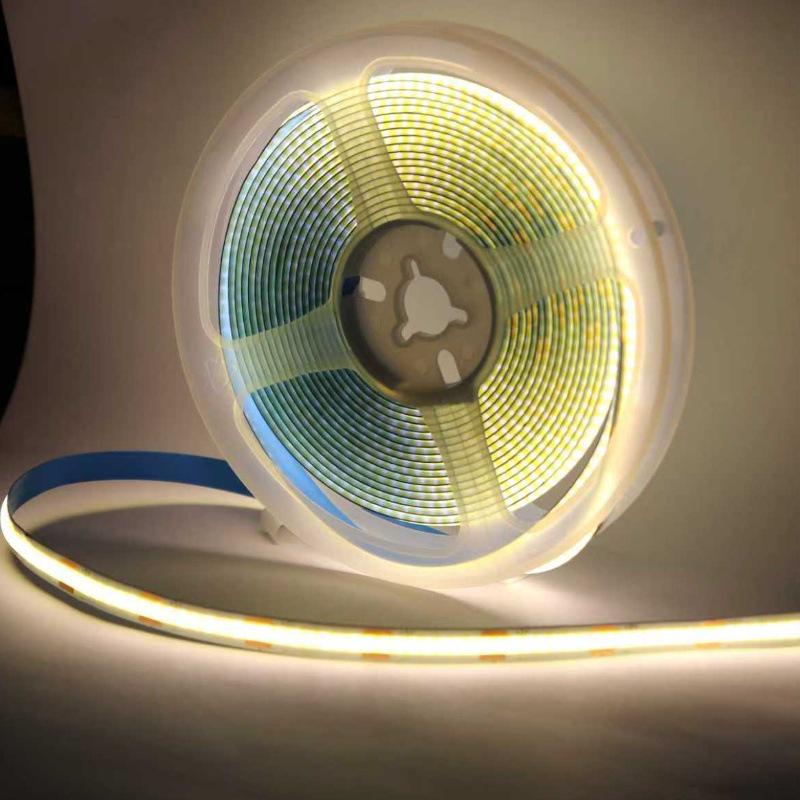 5V USB Waterproof COB LED Strip with Touch Dimming Switch for Cabinets