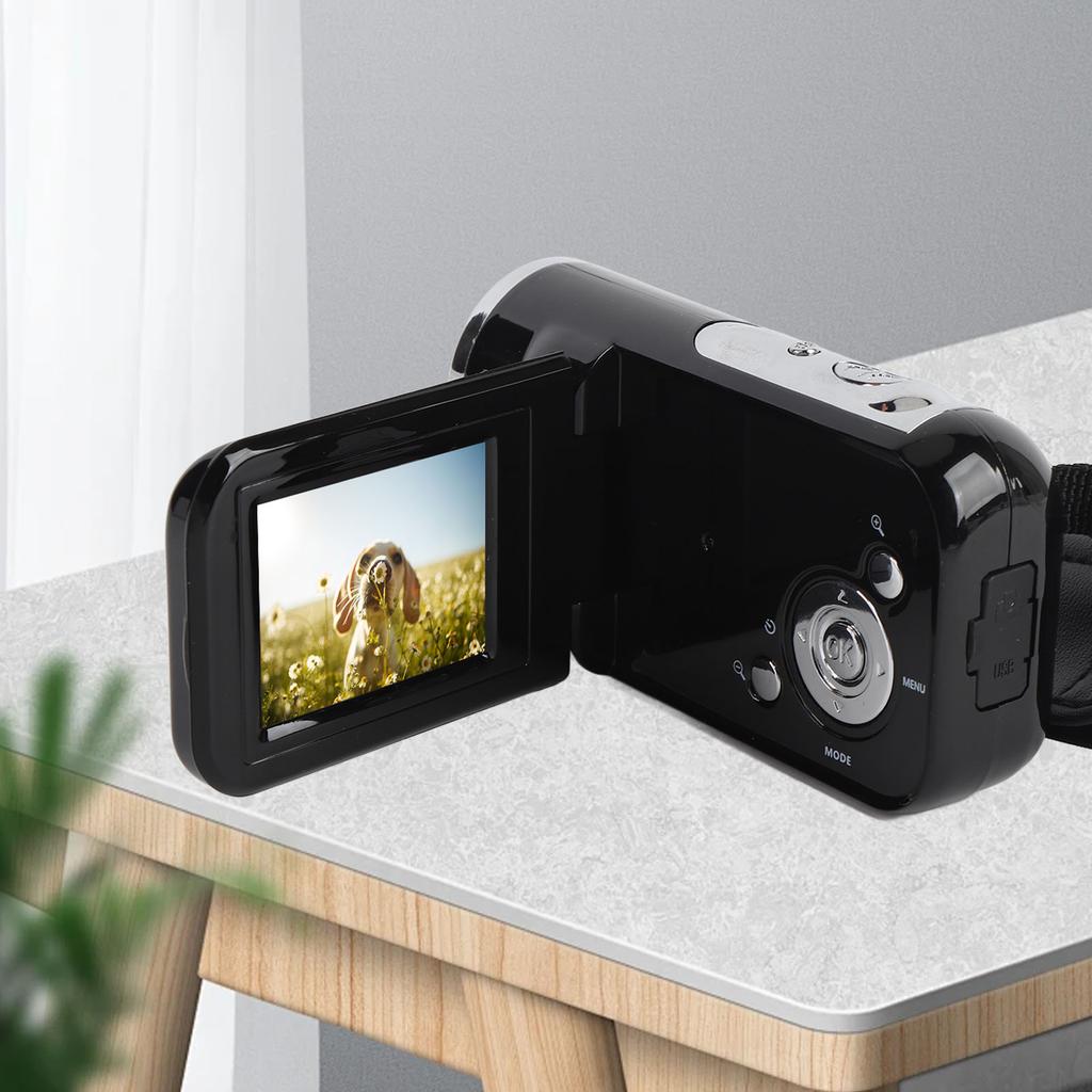 Digital Video Camera 2 Inch Color Screen 1080P 16MP 16x Zoom Anti Shake DV Camcorder for Travel Campus Growth Record