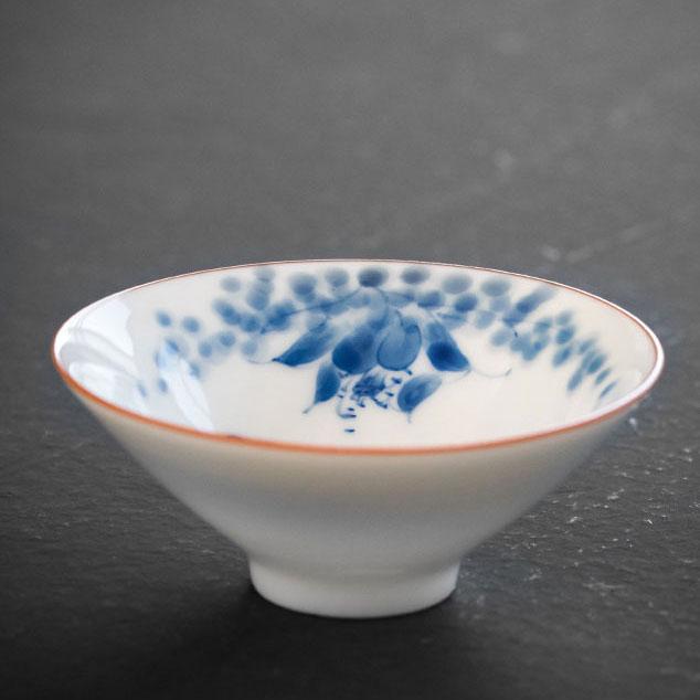 60ml White Porcelain Master Cup Hand Painted Ceramic Tea Cup Bowl Teaware Tea Set Cup Kungfu Teacups Set Small Cone Bowl Chazhan