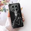 Soft Clear Casing For Xiaomi Redmi Note 14 Pro 4G 5G Note 14s 14 Europe Phone Case Cartoon Cat Dragon Flower Butterfly Cover