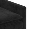 Sofa Black 76 x 81 x 87.5 cm Polyester