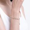 Swarovski Elderflower Flower Crystal Bracelet Women's Rose Gold 5253672