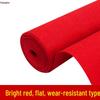 XinJingZhou Disposable Thickened Red Flocking Carpet