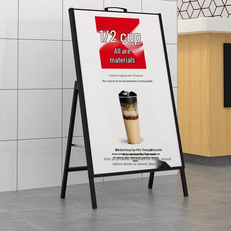 Portable Advertising Poster Display Stand