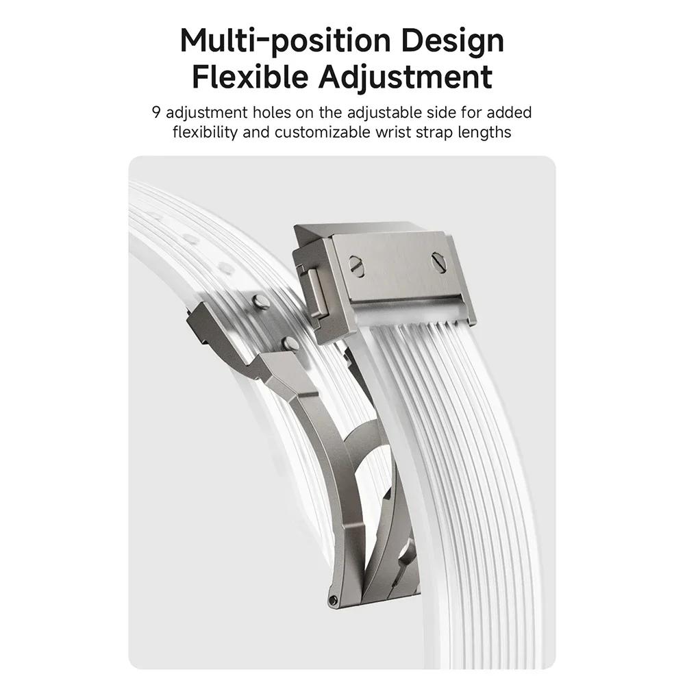 Silikonový sportovní řemínek pro Apple Watch Band řady 9 8 7 6 5 4 SE Ultra 2/1 49mm 45 44 42 41 40 38mm Gumový náramek Correa Pás