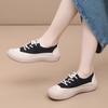 2025 Women Summer Autumn New Fashion Casual Shoes Retro Soft Bottom Round Head Breathable Sneakers High Quality Face Loafe