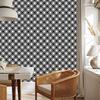 Wallpaper Black and white checkered gray and graphite, gray background 50x1000