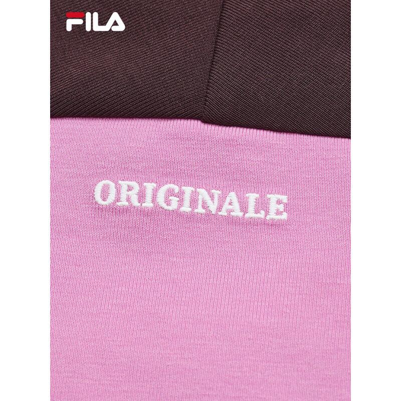 Fila Women's Yang Mi Collection Color-block Knit Long Sleeve T-Shirt