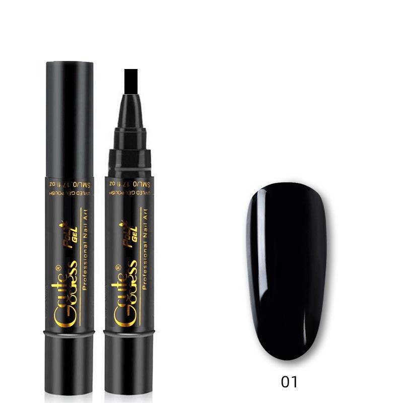 

1 шт., гель-лак для ногтей, ручка, один шаг, гель-лак для ногтей, УФ-светодиодный розовый гель-лак для дизайна ногтей 01