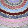 Pleated Grid Lace Trim Cuffs Hem Doll Clothes Ita Bag Frame DIY Kit