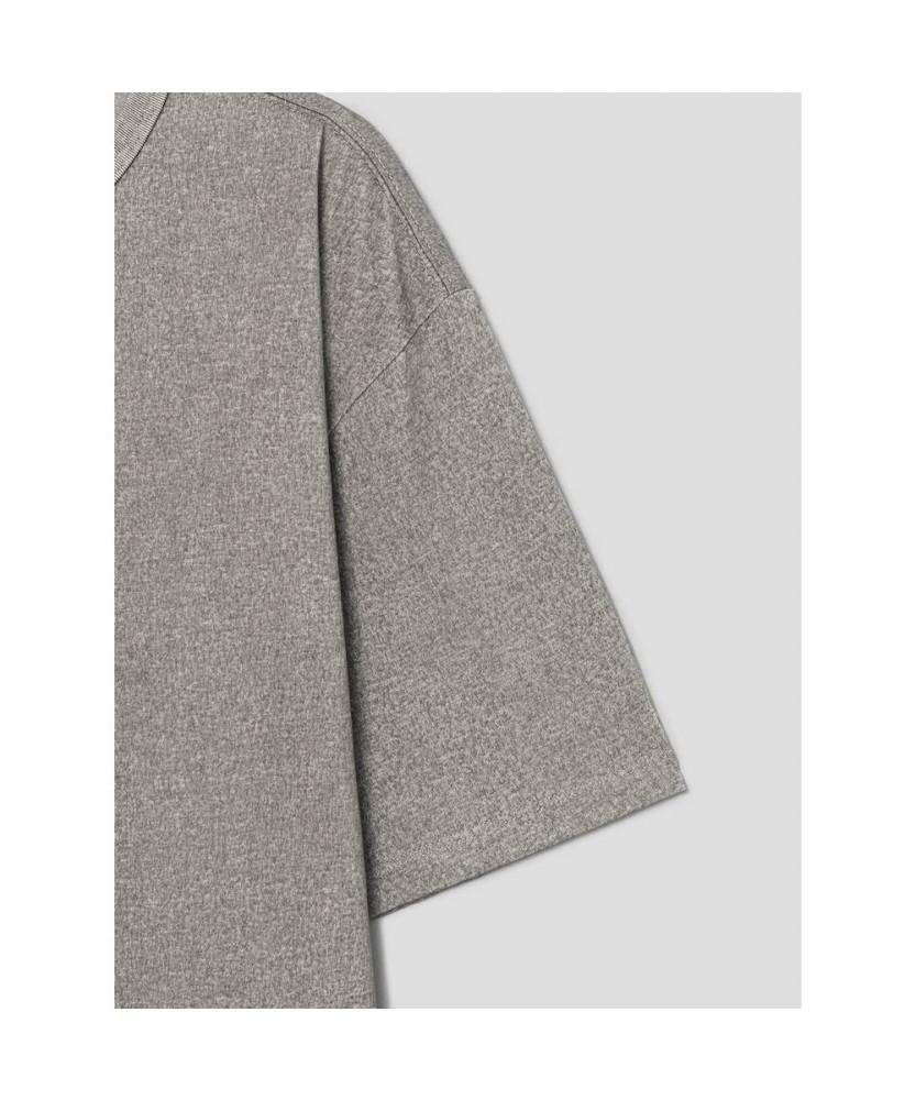 8SECONDS Henley Neck Short Sleeve Tee Gray