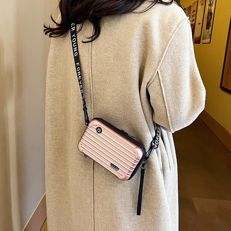 Stylish 2024 Trendy Pvc Small Square Crossbody Bag Casual Spring Shoulder Bag