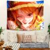Personalized Name Nami Tapestry, Wall Hanging Tapestry, Pattern Tapestry for Dorm Bedroom Living Room Wall Art Photography Backdrop
