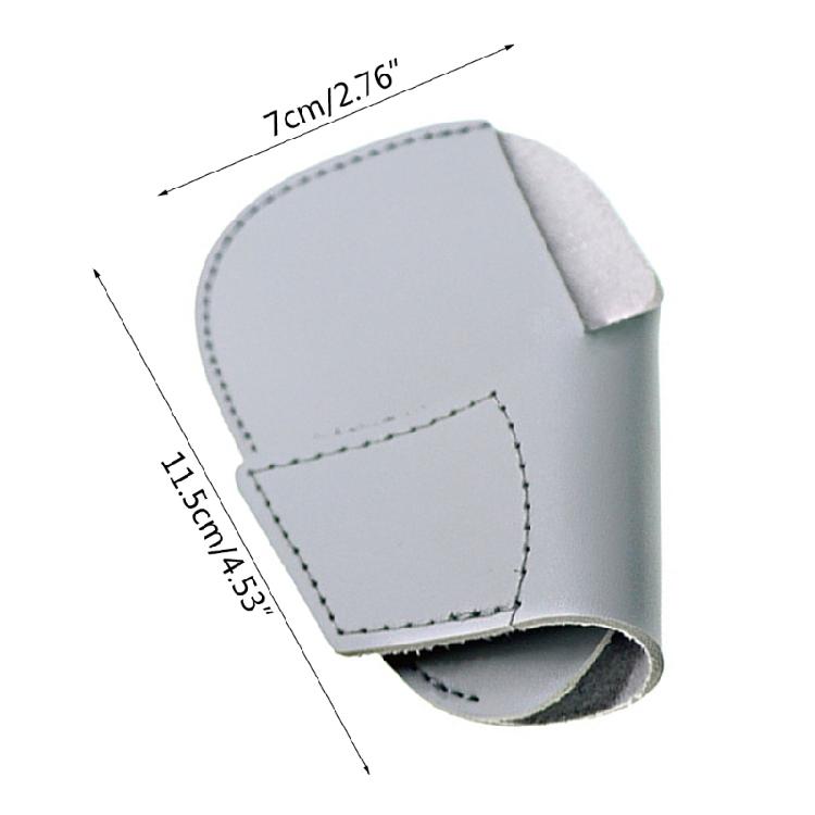 Golf Iron Head Cover Practical PU Leather Durable Headcover Brown/Gray