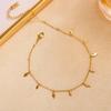 Stylish Titanium Steel Heart Anklet for Women – Durable, Versatile Beach Foot Chain