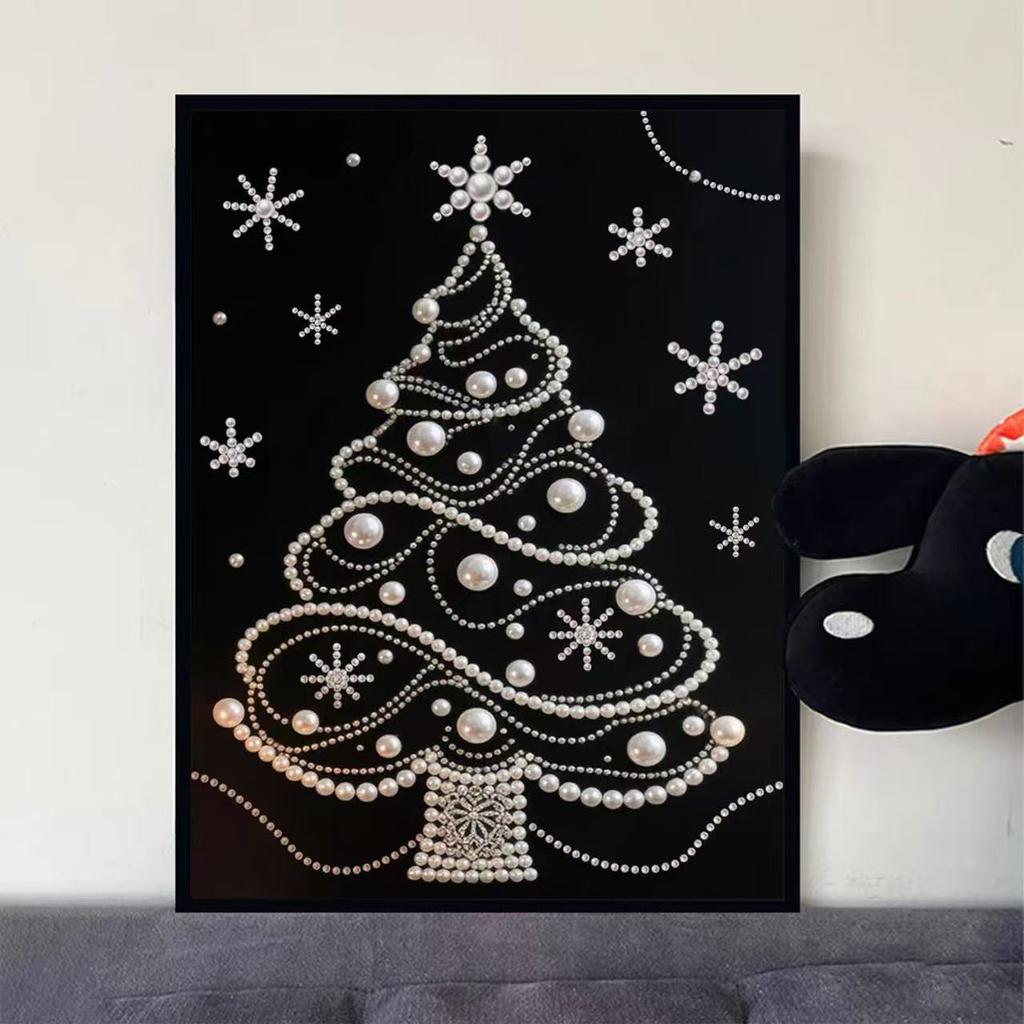 Decorative Painting Material Package, Handmade Diy National Style Ornament, Year Of The Horse Pearl Painting With Photo Frame, Living Room Entrance
