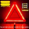 Compact Car-Mounted Reflective Triangle Emergency Warning Sign