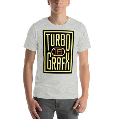 Turbo Grapfx 16 Großes Logo Grafik T-Shirt Unisex 100% Baumwolle T-Shirt Herren T-Shirts Oberteil