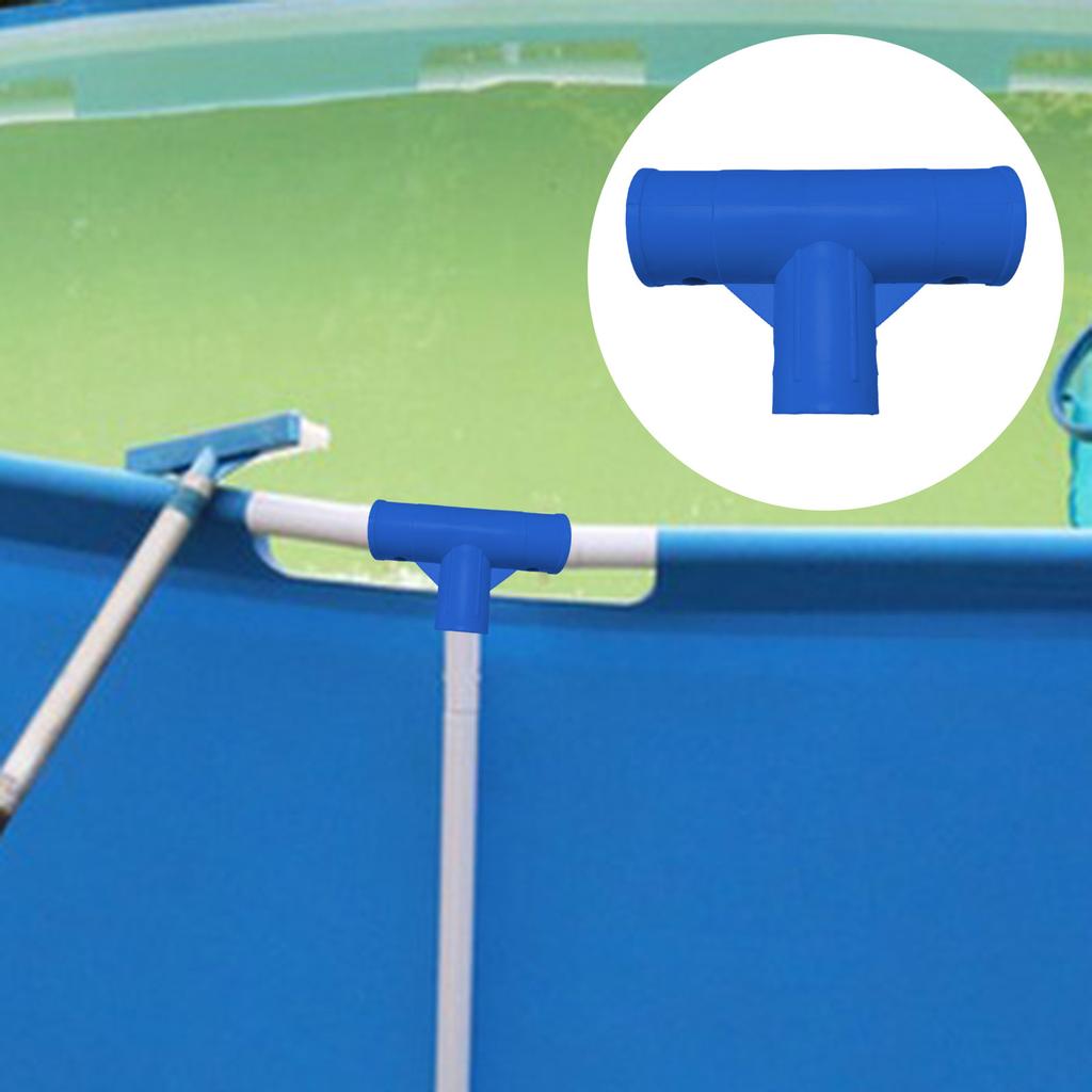 Hose Adapter Waterproof Rust Resistant Pool Hose Tee Joint Parts Accessories Above Ground Pool Hose Adapter T Shaped Coupling
