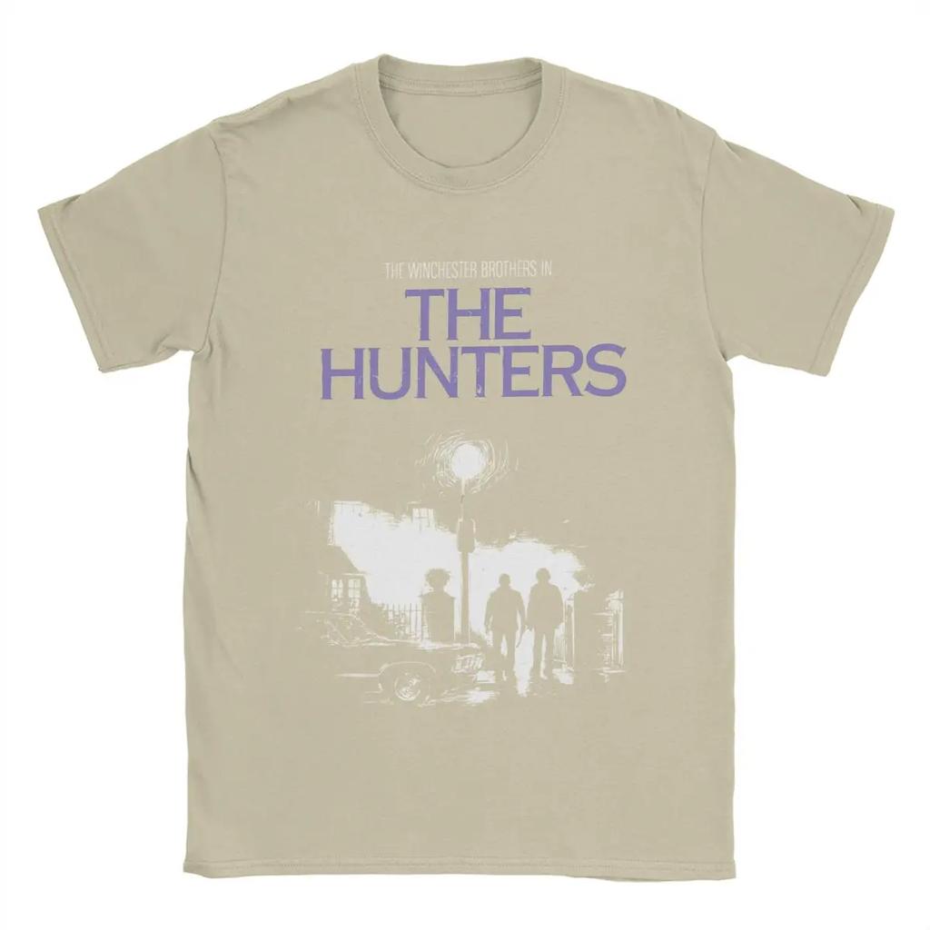 The Hunters Supernatural & The Exorcist Men T Shirts Casual Tees Short Sleeve O Neck T-Shirts Cotton Original Clothes
