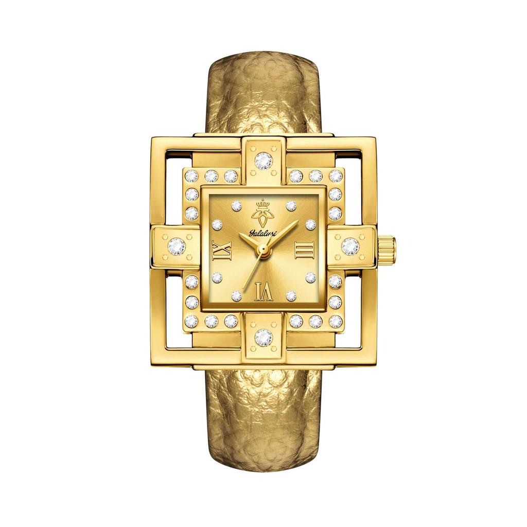 Yalalusi Integrated Bracelet Ladies Watch Light Luxury Business Waterproof Quartz Watch