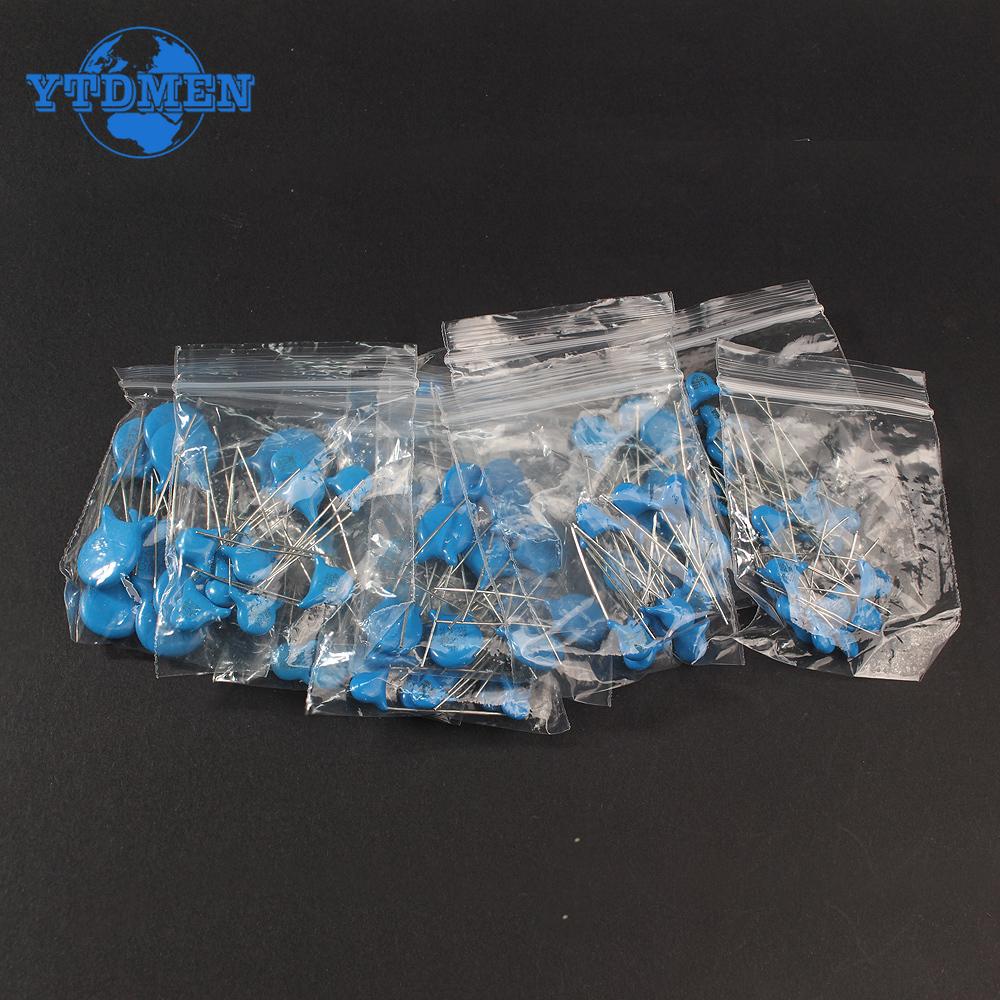 100PCS Safety Y Capacitor 250V 400V 102M 103M 471M 222M 472M 470PF 1NF 2.2NF 4.7NF 10NF Ceramic Capacitors Kit