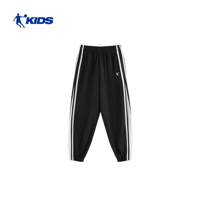 

Плетеные длинные брюки Qiaodan для девочек 140