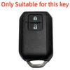 Key Case For Suzuki Swift Gxl Sport Katana Vitara Ignis Jimney Xl7 Ertiga Silicone Holder Car Accessories Keychain Key Cover Fob