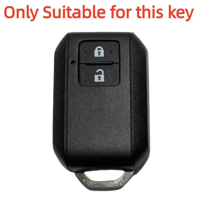 Key Case For Suzuki Swift Gxl Sport Katana Vitara Ignis Jimney Xl7 Ertiga Silicone Holder Car Accessories Keychain Key Cover Fob