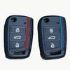 For Vw Golf 7 Gti Polo T-Cross T-Roc Touran Tiguan Skoda Octavia Rapid Kodiaq Fabia Seat Ibiza Leon Ateca Arona Key Case Cover