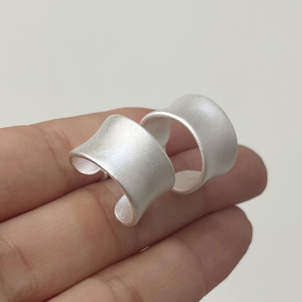 Xiaomi BF CLUB 925 Sterling Silver Earrings For Women Flower Trendy Frosted Earring Jewelry Prevent Allergy Party Accessories Gift
