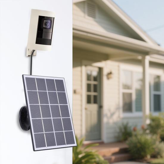 Solar Panels for Arlo Pro 4/Ultra 2/Pro 3 Lightweight Design Stable Power Output Outdoor Cameras Plug-and-Play Solar Charger
