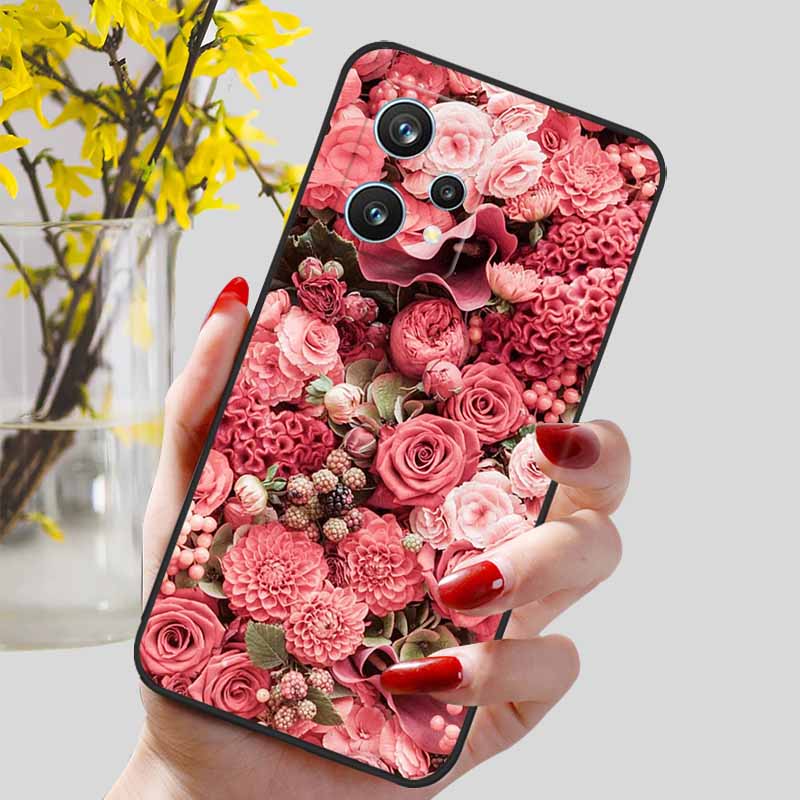Lovely Beautiful Phone Cases For Realme 9 5G Case Silicone TPU Soft Bumper for Realme 9 Pro+ Plus 5G Realme9 9Pro Protect Capa
