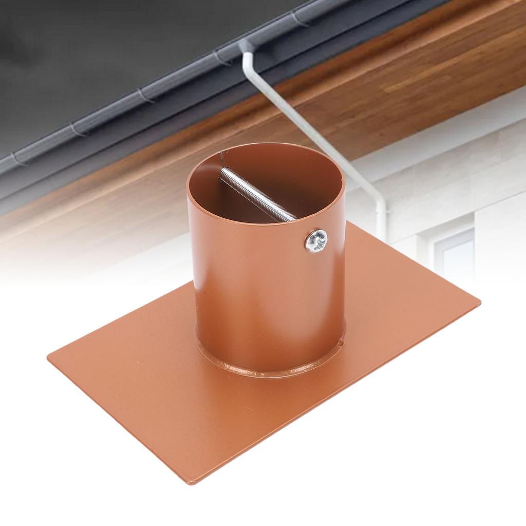 Rain Chain Installation Adapter Metal Gutter Installer with for House Downspout