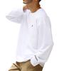 [Kangol] Crewneck Sweatshirt L White B | Men's Brand Logo Long Sleeve Sweatshirt Autumn Winter Spring Oversized Loose Fleece Lined Women's Unisex One-