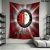Feyenoord Rotterdam Wall Hanging Printed Fabric Blanket Decorative Tapestries for Bedroom Living Room Home Decor