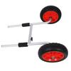 Canoe Carrier Dolly Adjustable Foldable 10in Tires Powder Coated Aluminum Kayak Transport Cart for S