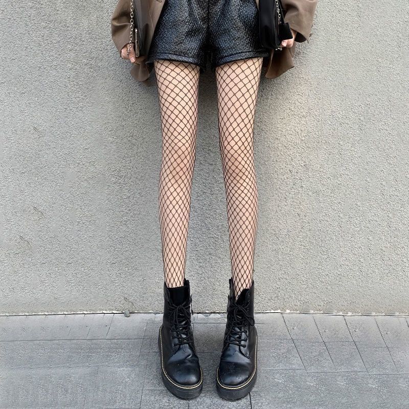 Summer Lolita Fishnet Body Stockings, Mesh Nylon Tights Lingerie, Skin Jk Fishnet Waist Hosiery, Sexy Sheer