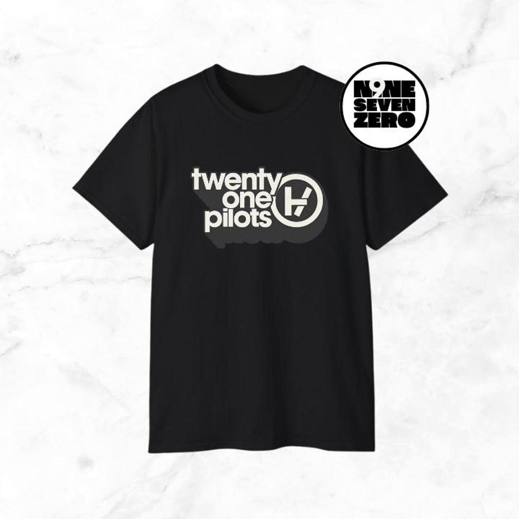 חולצת טי Twenty One Pilots | חולצת כותנה יוניסקס להופעה