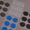Soft 6pcs/set Percussion Shock Absorbing Non-toxic Drum Muffler Drum Mute Pads Silicone Pads Drum Gel Pads Drum Damper