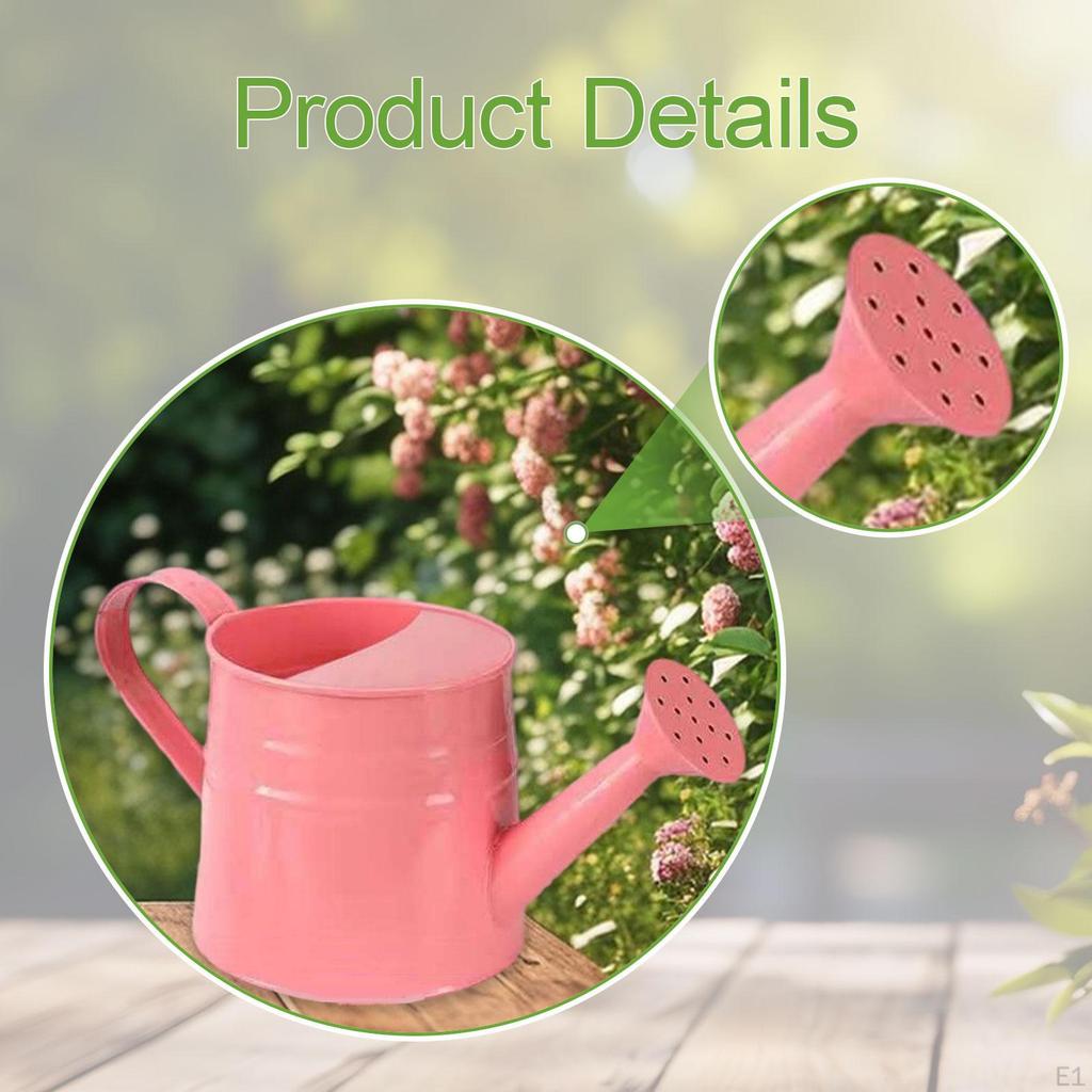 Kids Watering Can Garden Bucket Small Kettle for Flower Bed Bonsai Houseplants
