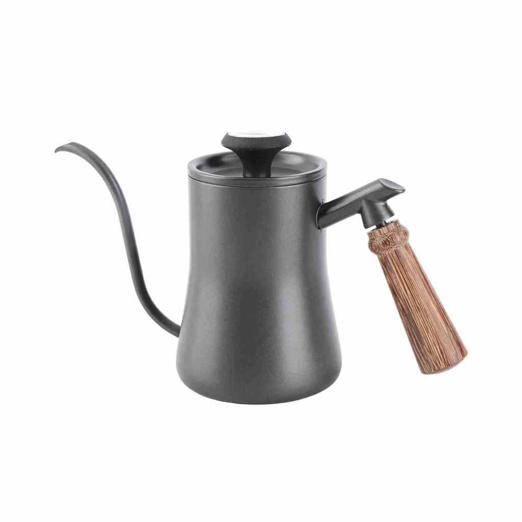 550ml Gooseneck Coffee Kettle Pour Over Coffee Maker with Thermometer Filter
