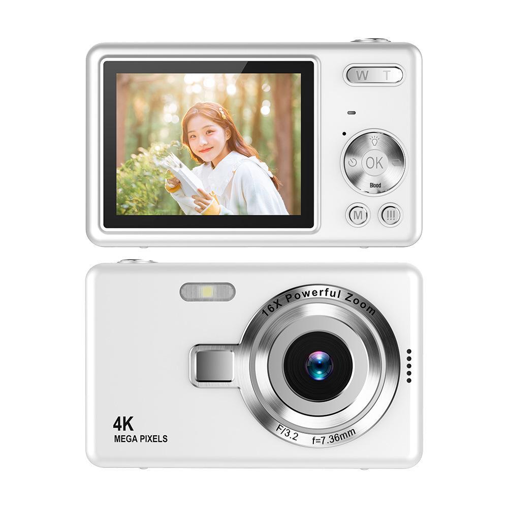 

High-Resolution Digital Camera for Students: Selfie-Ready, Mobile Transfer, Vintage Style
