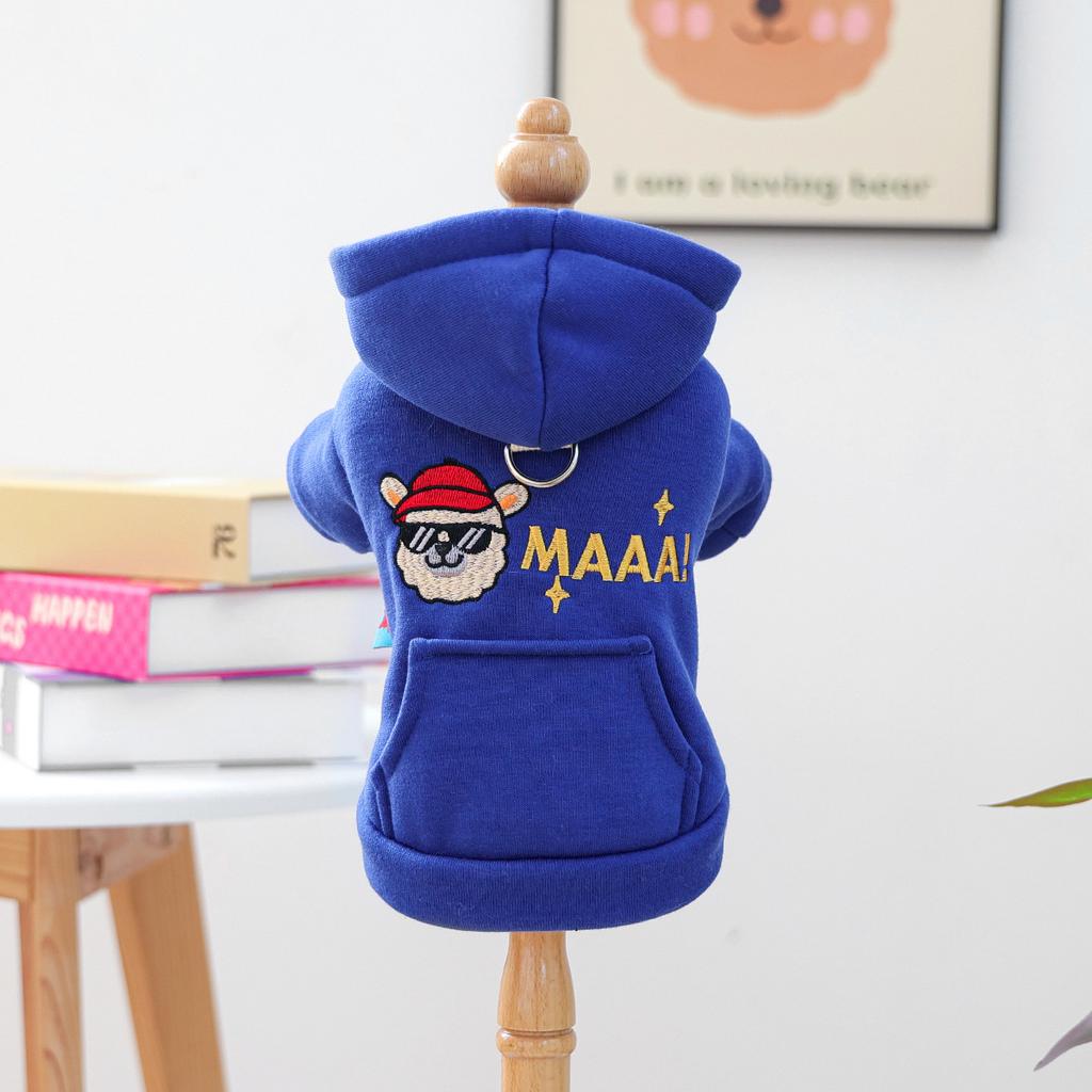 Pet clothes Autumn and winter small dog puppies happy dog cat warm comfortable clothing happy animal city sweater