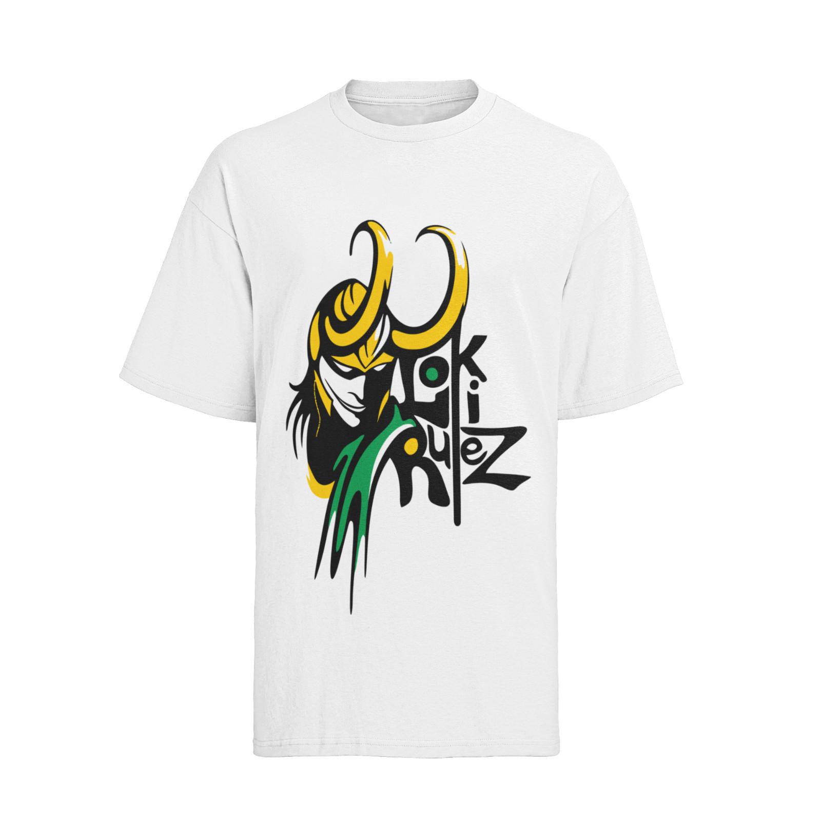 

Loki Gott Täuschung Streetwear T-Shirt Mens Womens Tees Top Herren S