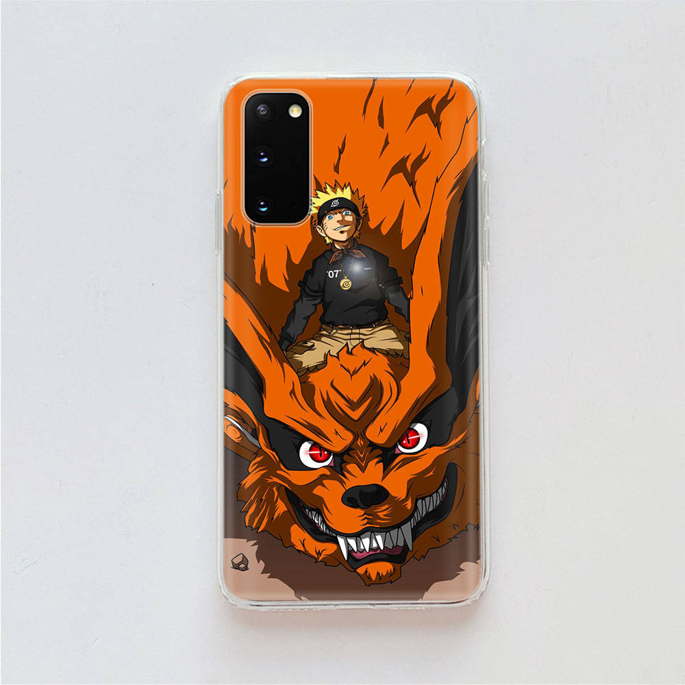 AD85 Naruto Anime Clear Case for Samsung A04 A14 A23 A34 A54 M23 M33 M52 M53 Realme 10 9 C30S C35 C55 VIVO Y02 Y21 Y33S Y51 X80 V25 Cover