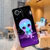 Aesthetics Cute Cartoon Alien Case For Realme C55 C33 C31 C35 C30 C11 C15 C25s C21Y GT Neo 5 3T 2T 8 9 10 11 Pro Plus
