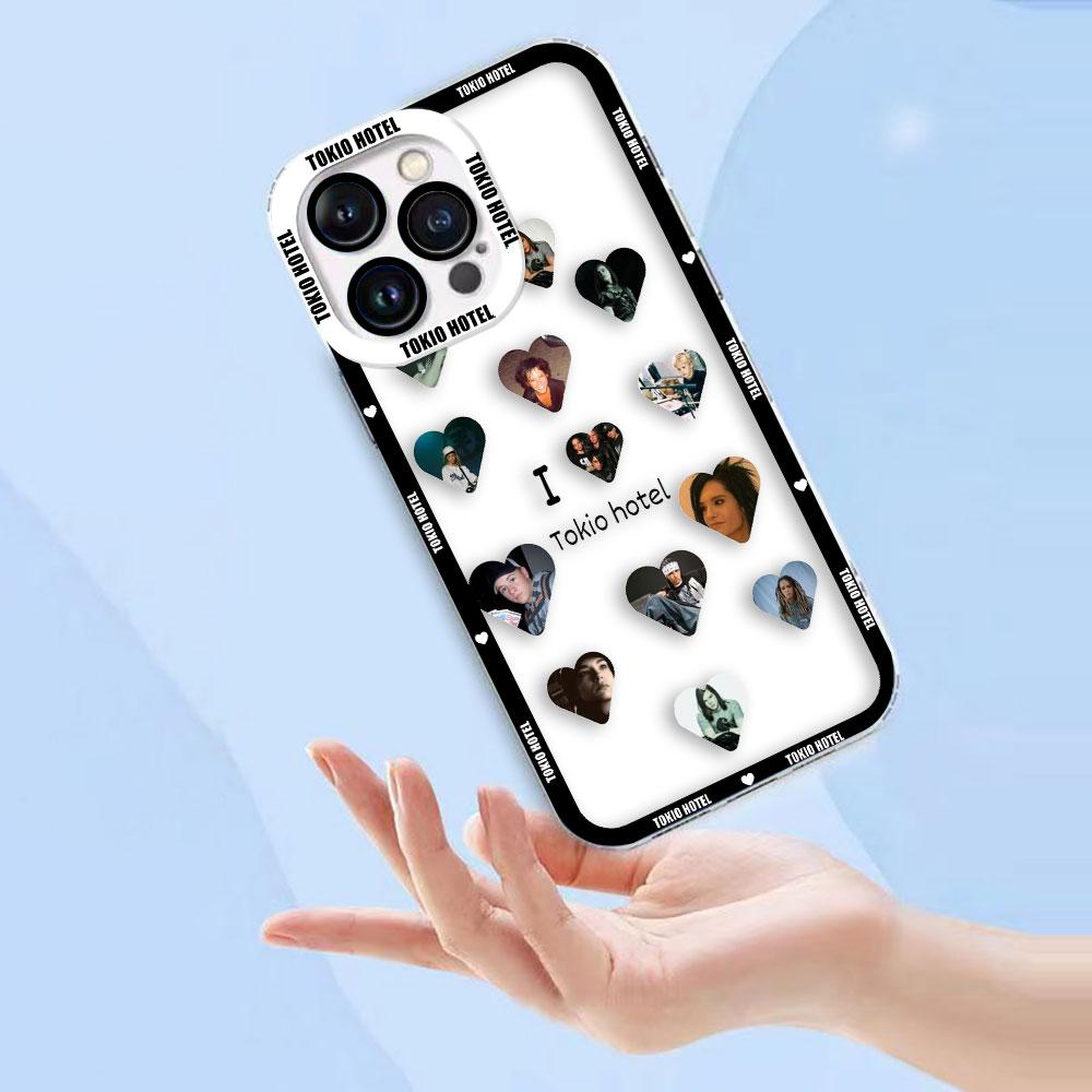 Tokio Hotel Tom K-Kaulitz Clear Phone Case For Realme 15 5 6 7 7I 8 8I 9 9I 10 12 NOTE 70 C75 C71 C67 C65 C55 C53 C35 C33 Case