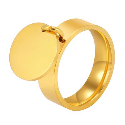 Ring Stainless Steel Jewelry Finger Ornaments Jewelries Gifts Charm for Women Punk Party Girls Female Ornament Shiny